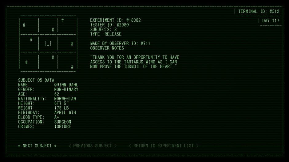 Second Thoughts: Terminal screenshot