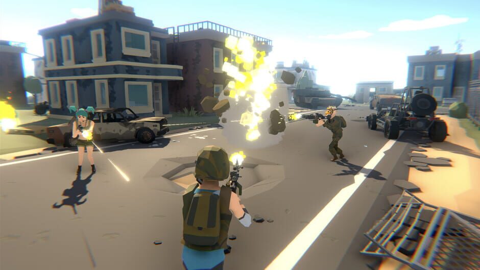 Polygon Bit Battle Royale Screenshot