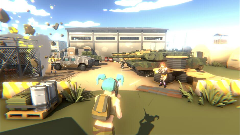 Polygon Bit Battle Royale Screenshot