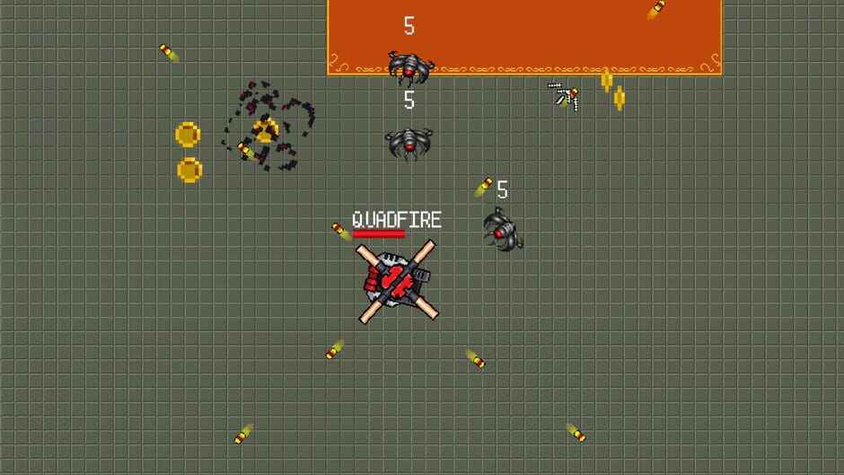 สกรีนช็อตจาก Tank vs. Aliens (รูปที่ 2)
