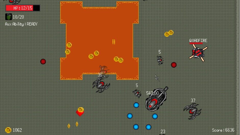สกรีนช็อตจาก Tank vs. Aliens (รูปที่ 4)