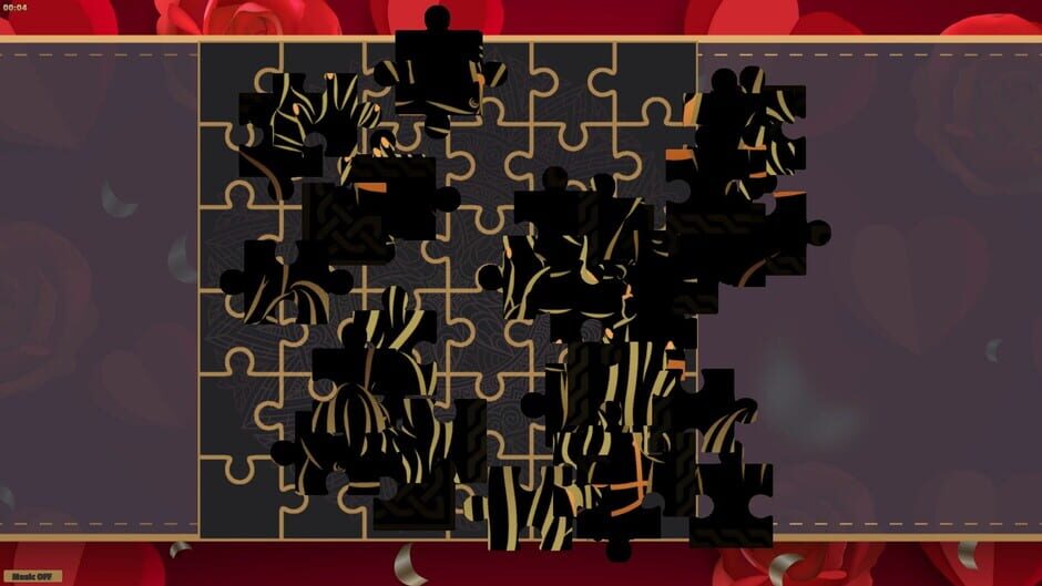 LineArt Jigsaw Puzzle: Erotica Valentines Screenshot
