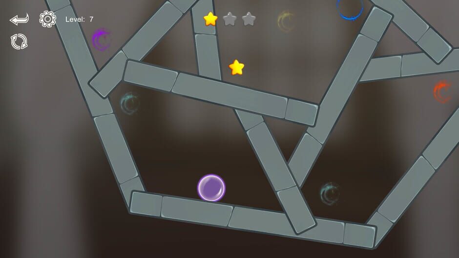 สกรีนช็อตจาก Rolling in the Maze (รูปที่ 2)