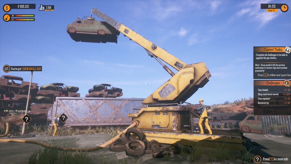 Gas Station Simulator: Car Junkyard Screenshot