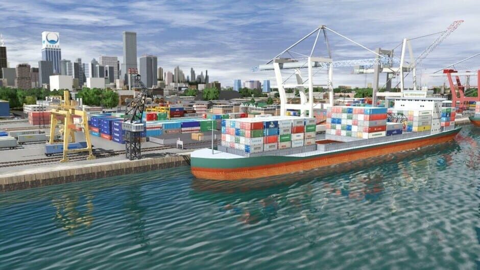 Trainz Railroad Simulator 2022: Port Saturn Screenshot