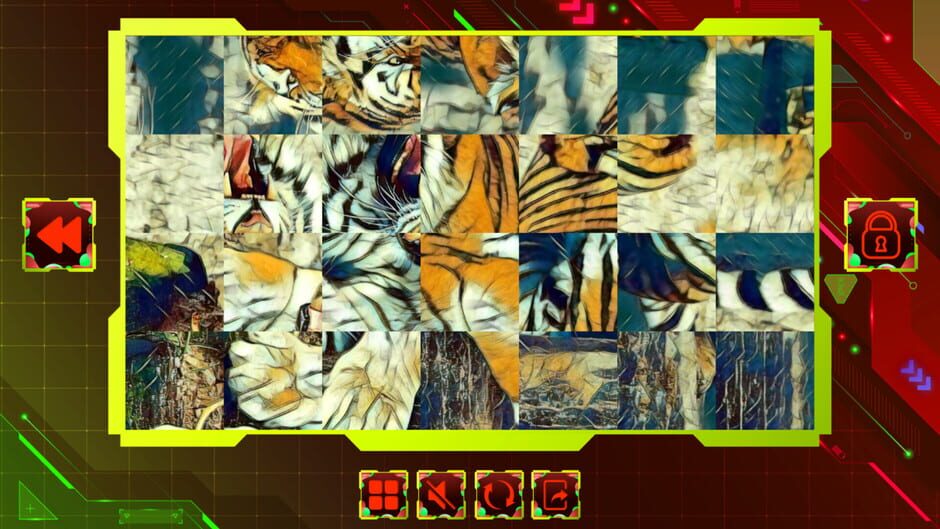 Twizzle Puzzle: Predators Screenshot