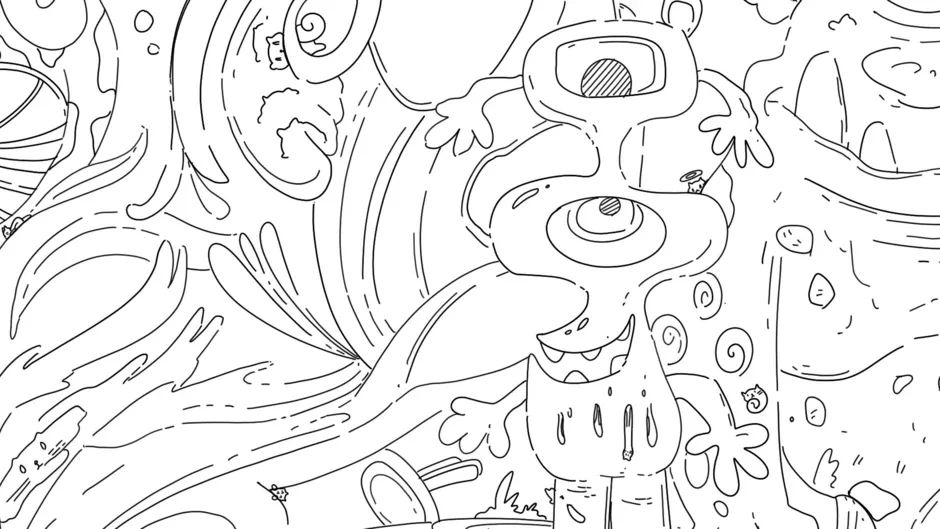 100 Aliens Cats, captura de tela 5