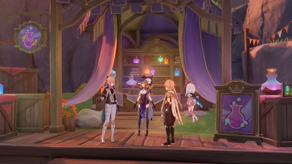 Genshin Impact: Blades Weaving Betwixt Brocade screenshot 6