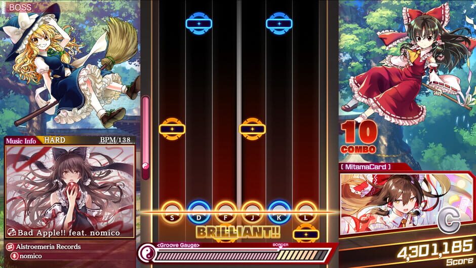 Touhou Danmaku Kagura: Phantasia Lost - Extra Song Pack 3 Screenshot
