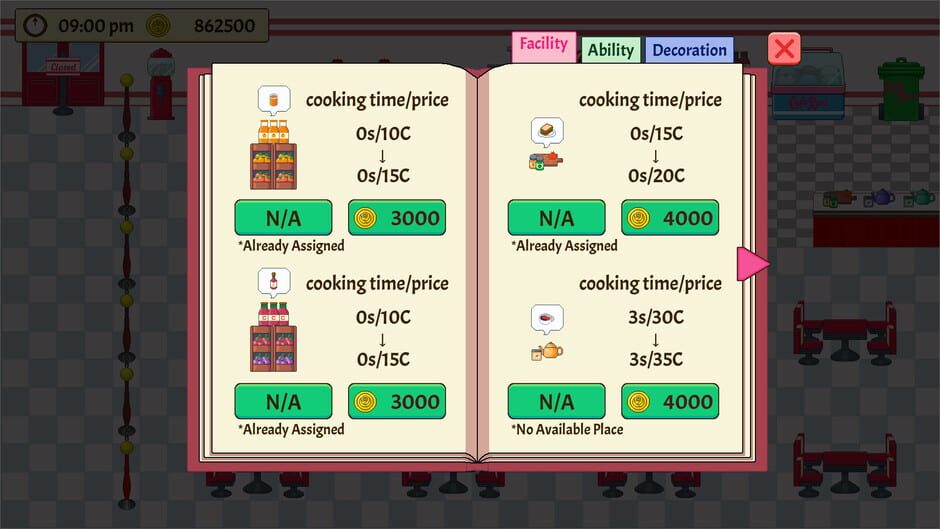 Cafe Rosa Screenshot