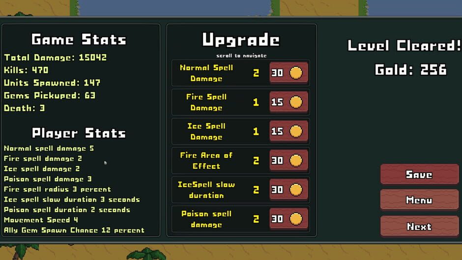 Battle For The Crystals Screenshot