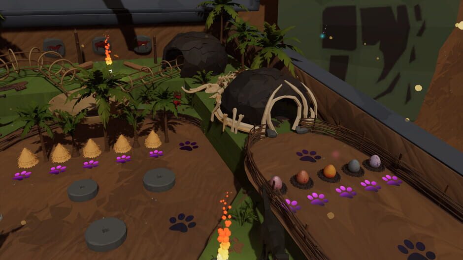 สกรีนช็อตจาก Roxy Raccoon's Pinball Panic: Prehistoric Paradise (รูปที่ 2)