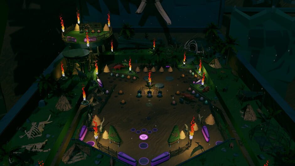 สกรีนช็อตจาก Roxy Raccoon's Pinball Panic: Prehistoric Paradise (รูปที่ 9)