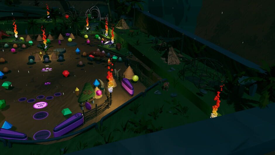 สกรีนช็อตจาก Roxy Raccoon's Pinball Panic: Prehistoric Paradise (รูปที่ 12)