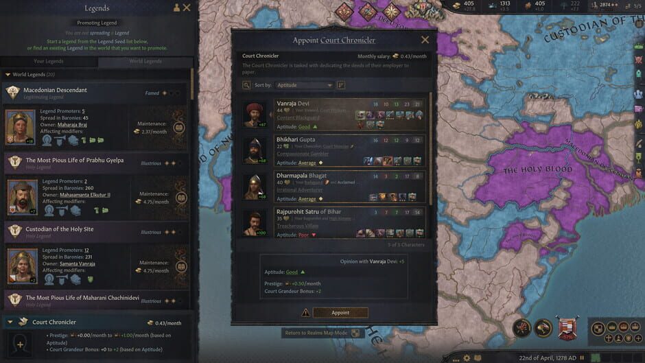 Crusader Kings III: Legends of the Dead screenshot 2