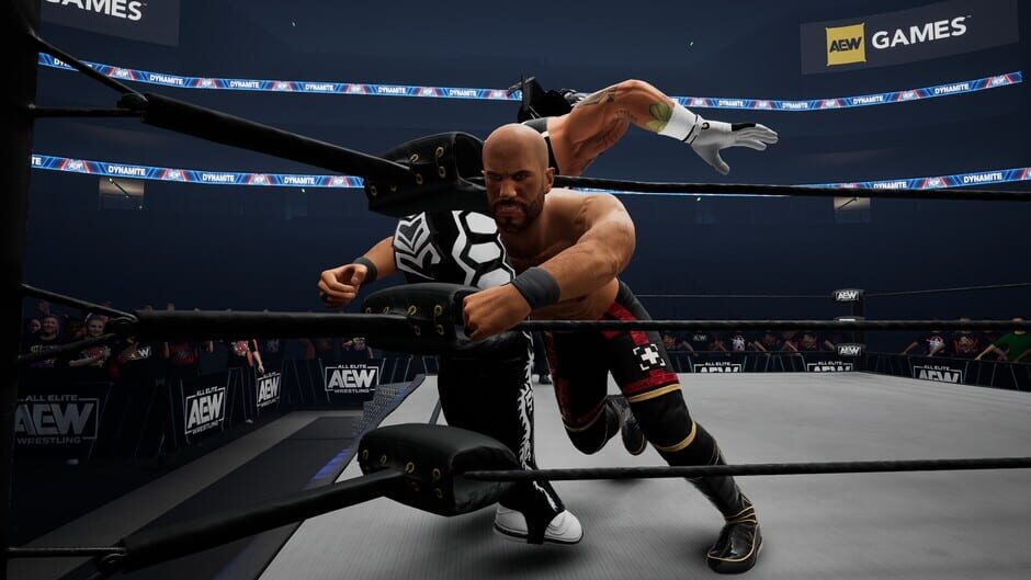 All Elite Wresting: Fight Forever - Giant Swing in the Ring Screenshot