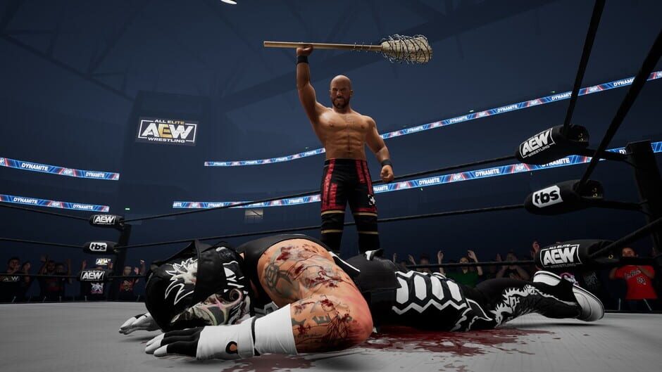 All Elite Wresting: Fight Forever - Giant Swing in the Ring Screenshot