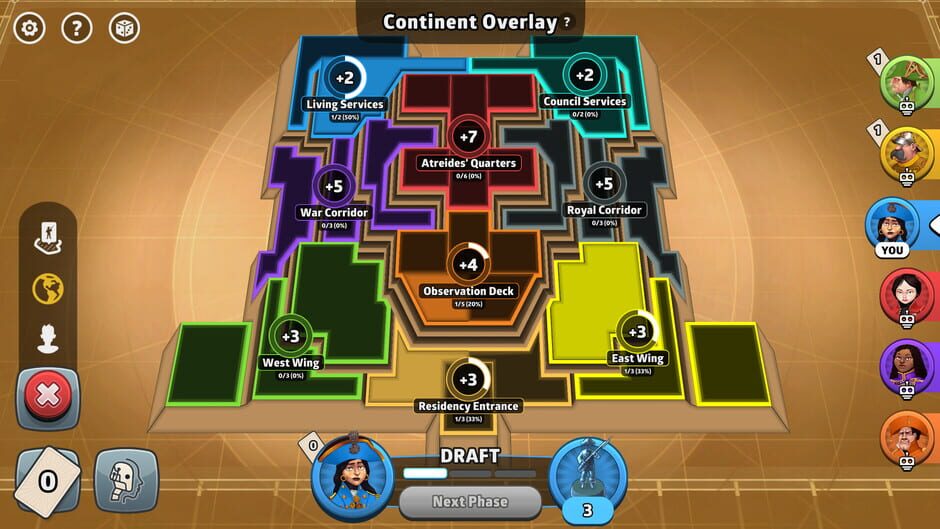 สกรีนช็อตจาก Risk: Global Domination - Dune Map Pack (รูปที่ 3)