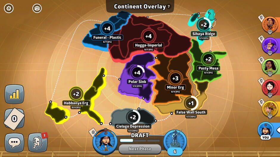สกรีนช็อตจาก Risk: Global Domination - Dune Map Pack (รูปที่ 5)