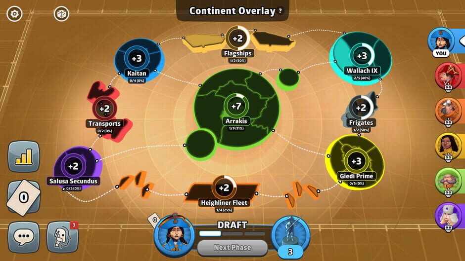 สกรีนช็อตจาก Risk: Global Domination - Dune Map Pack (รูปที่ 7)