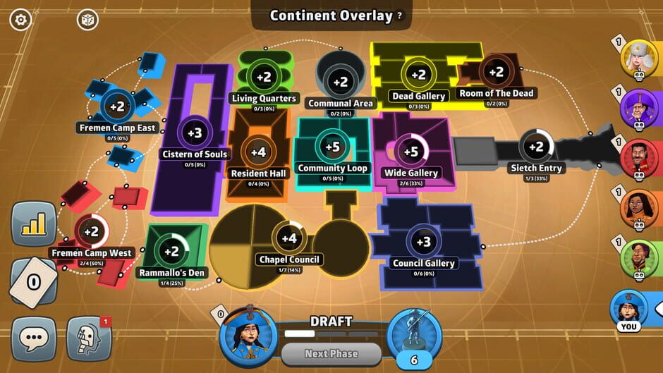 สกรีนช็อตจาก Risk: Global Domination - Dune Map Pack (รูปที่ 9)