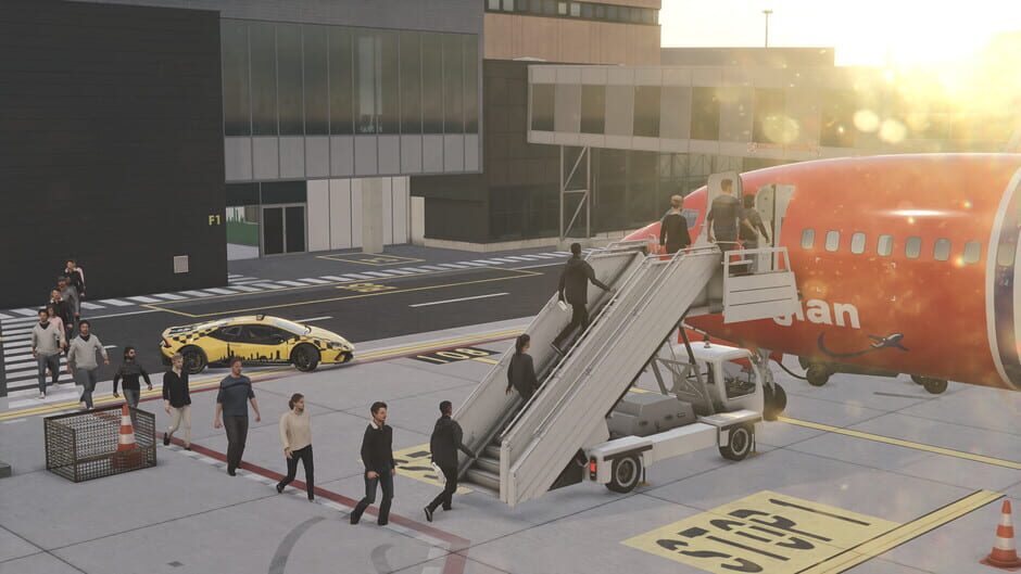 AirportSim: Bologna Airport Screenshot