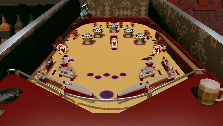 สกรีนช็อตจาก Roxy Raccoon's Pinball Panic: Retro Revival (รูปที่ 3)
