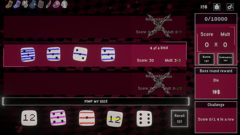 Screenshots Pimp My Dice