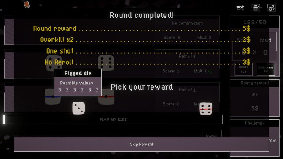Screenshots Pimp My Dice