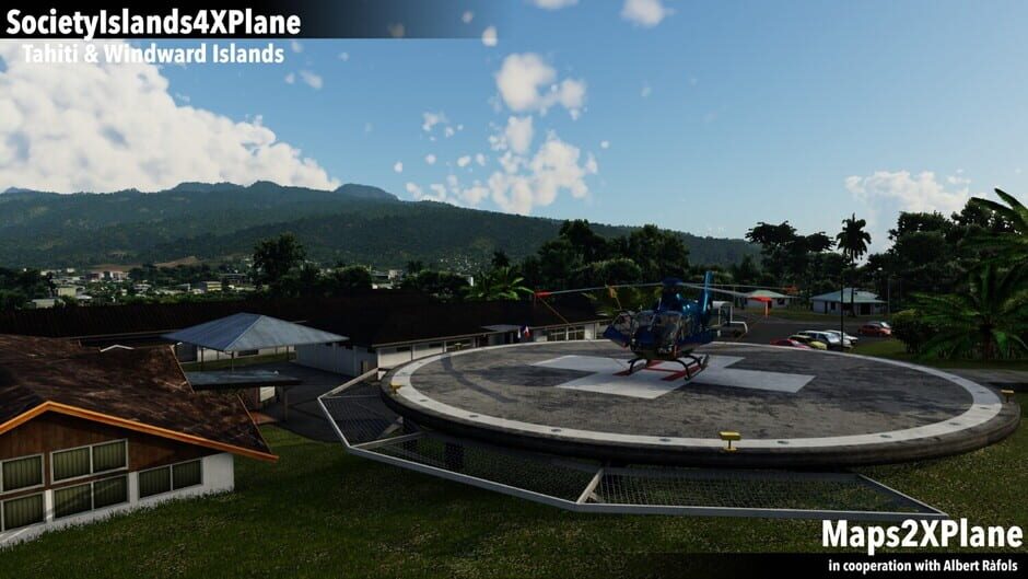 X-Plane 12: Aerosoft - Society Islands XP: Tahiti & Windward Islands Screenshot