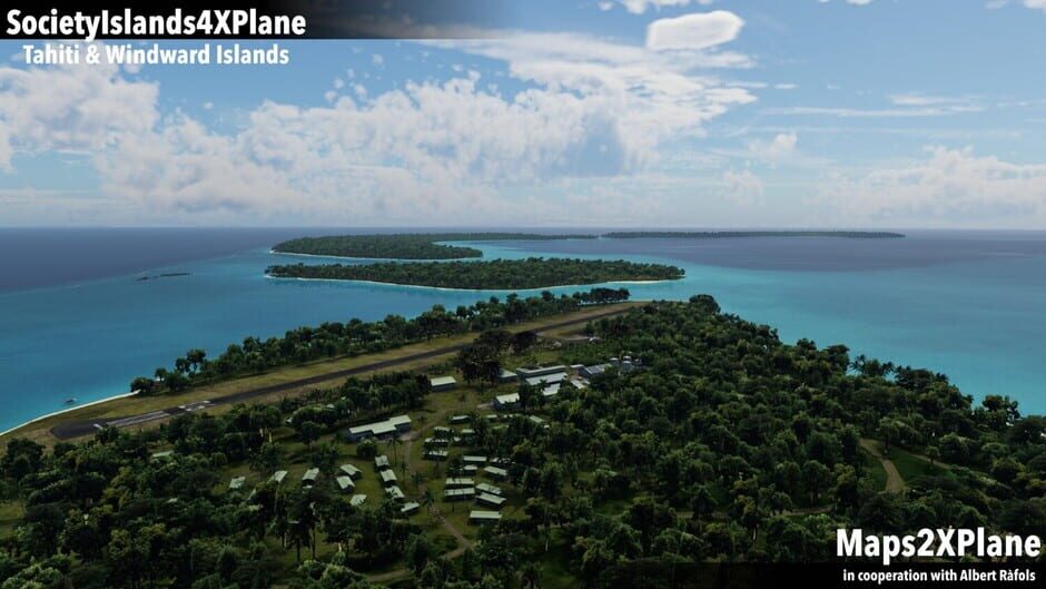 X-Plane 12: Aerosoft - Society Islands XP: Tahiti & Windward Islands Screenshot