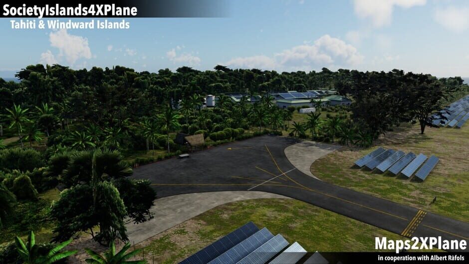 X-Plane 12: Aerosoft - Society Islands XP: Tahiti & Windward Islands Screenshot