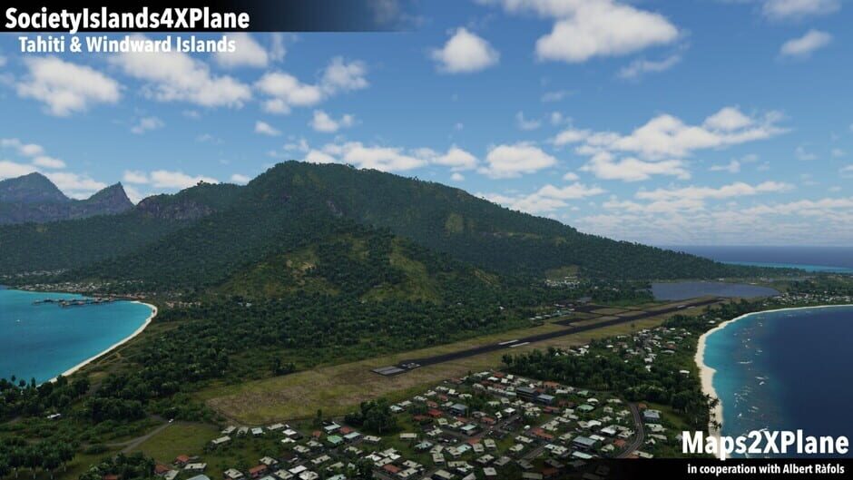 X-Plane 12: Aerosoft - Society Islands XP: Tahiti & Windward Islands Screenshot