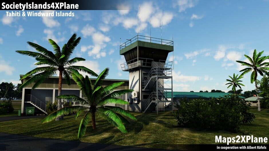X-Plane 12: Aerosoft - Society Islands XP: Tahiti & Windward Islands Screenshot