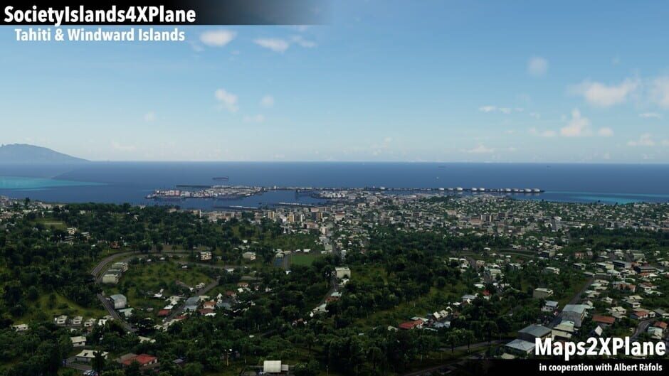 X-Plane 12: Aerosoft - Society Islands XP: Tahiti & Windward Islands Screenshot