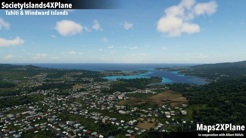 X-Plane 12: Aerosoft - Society Islands XP: Tahiti & Windward Islands Screenshot