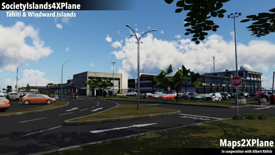 X-Plane 12: Aerosoft - Society Islands XP: Tahiti & Windward Islands Screenshot