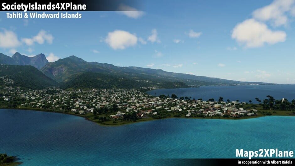 X-Plane 11: Aerosoft - Society Islands XP: Tahiti & Windward Islands Screenshot