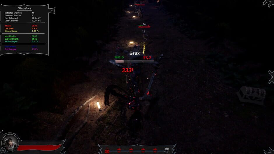 สกรีนช็อตจาก Shadows of Souls (รูปที่ 3)