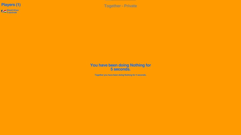 สกรีนช็อตจาก Nothing Together: Multicolor Eye Pain Theme (รูปที่ 3)