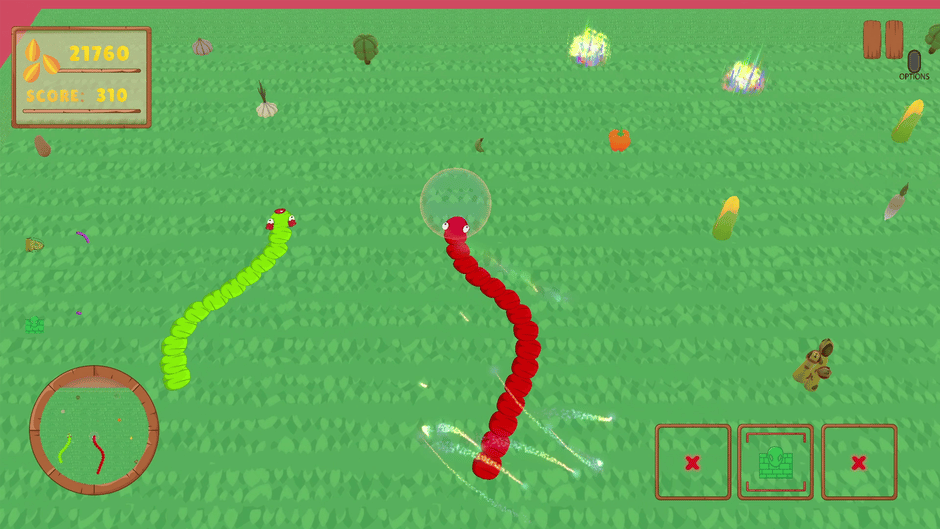 Worm War: Greengrocer Screenshot