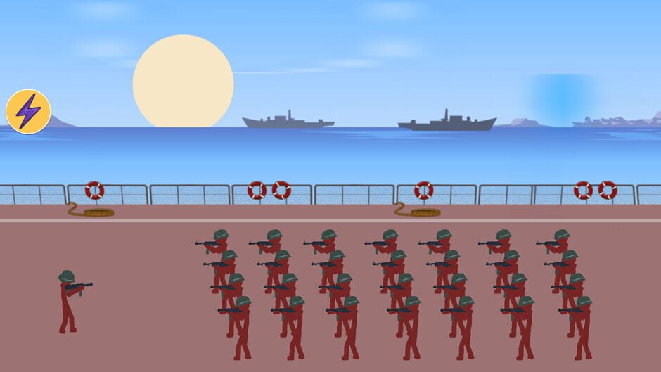 สกรีนช็อตจาก Stickman WW2 (รูปที่ 2)