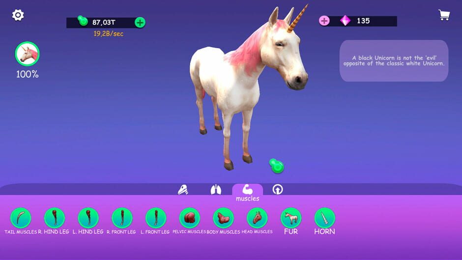 Idle Animal Anatomy Screenshot