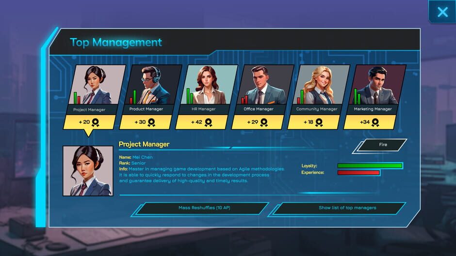 CEO Sim: GameDev screenshot