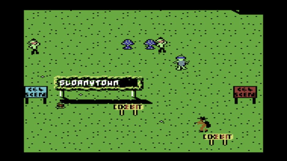 สกรีนช็อตจาก Sloanysoft C64 SEUCK Games (รูปที่ 3)