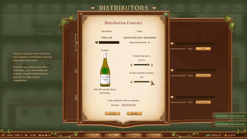 From Soil to Bottle Screenshot