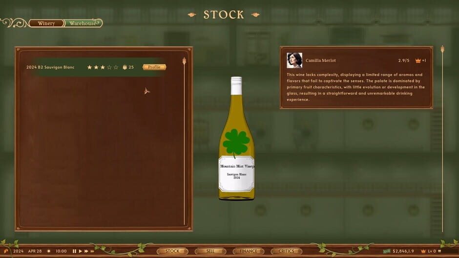 From Soil to Bottle Screenshot