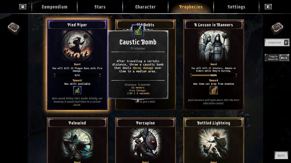 Heretical Screenshot