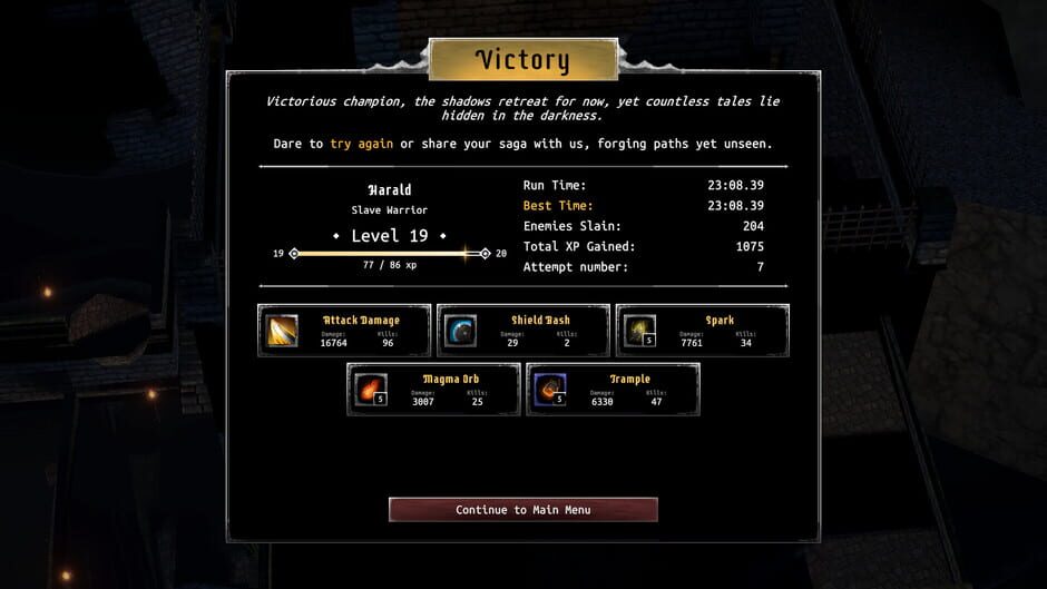 Heretical Screenshot