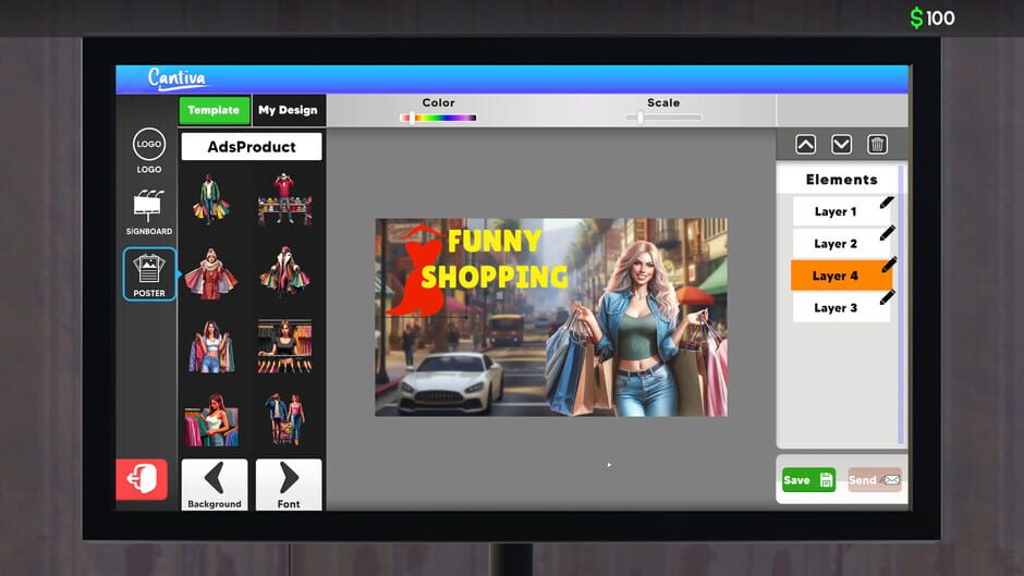 Ad Agency Simulator Screenshot